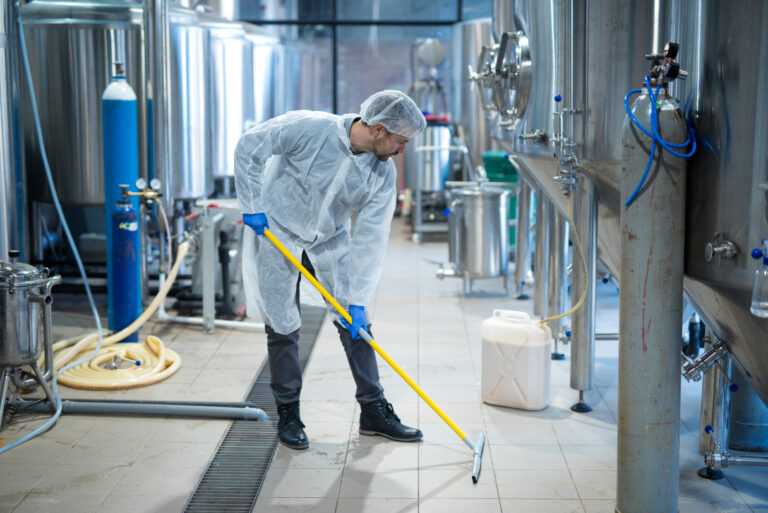 What is the best type of flooring for the food processing industry